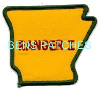 ARKANSAS,ARKANSAS FORESTRY RANGER I 1 STATE SHAPED_wm